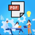شرح إنشاء مستند PDF