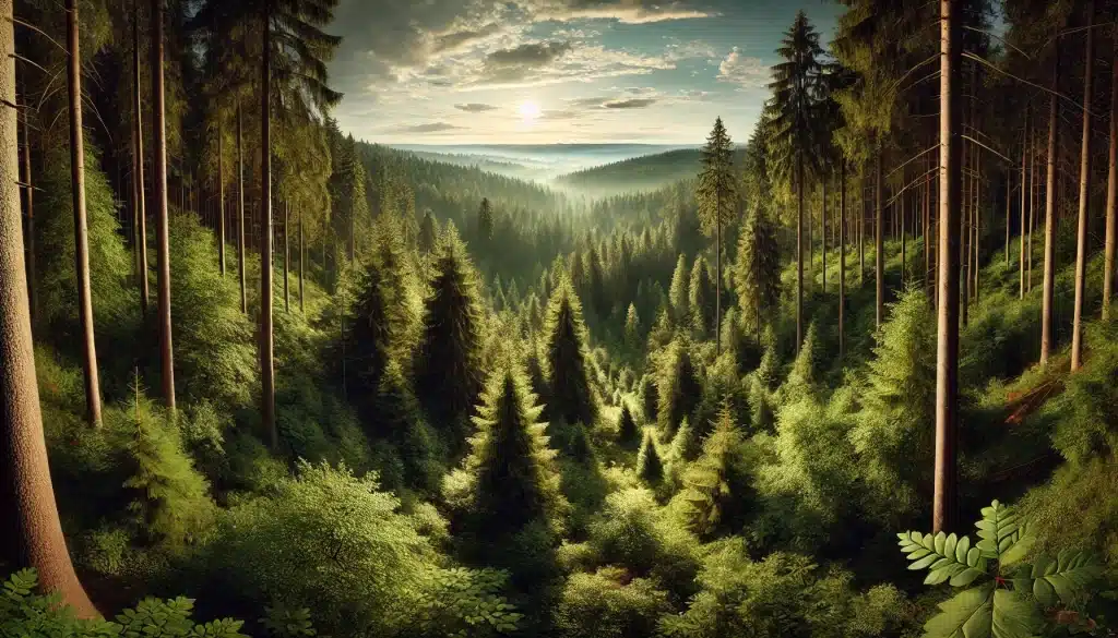 الغابة السوداء في المانيا