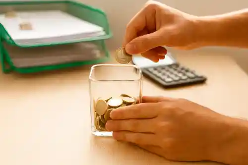 صورة تعبيرية تقارن بين Kindergeld وKinderzuschlag لعائلة في ألمانيا مع ميزان وأيقونات مالية بتصميم مسطح بدون نص.